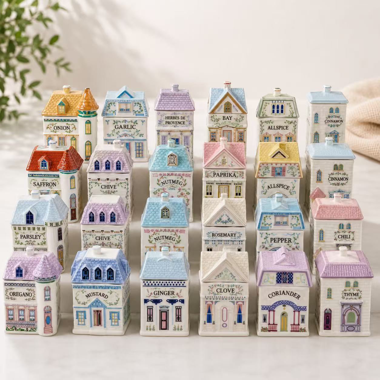 Village Spices House Collection - 12 Pieces