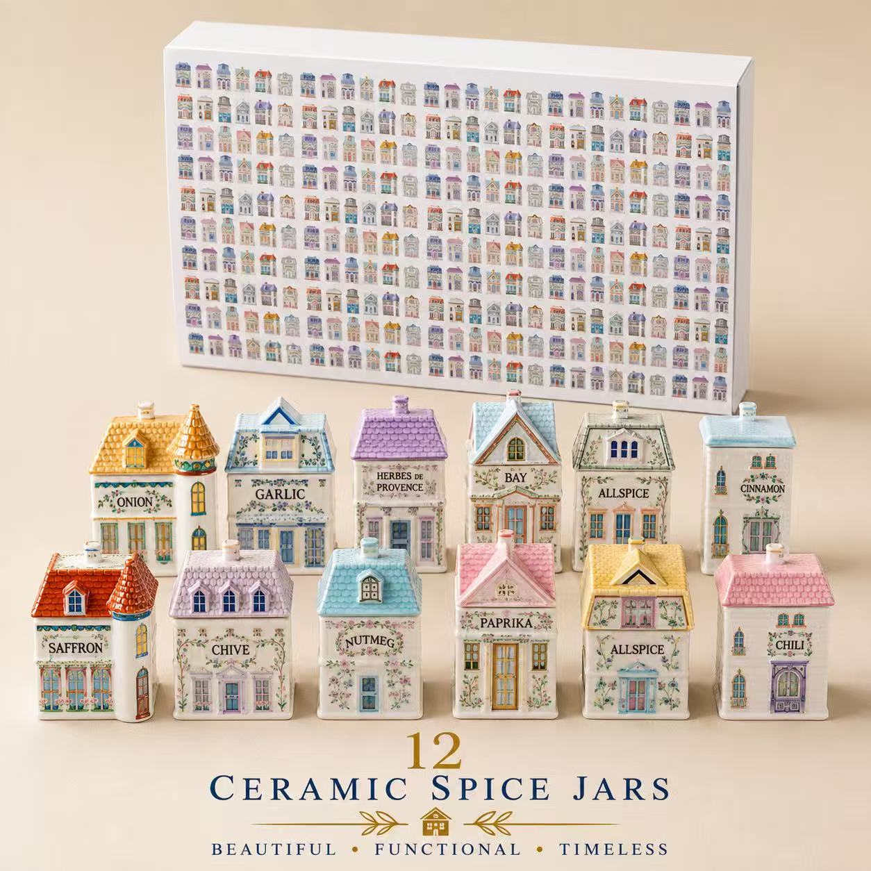 Village Spices House Collection - 12 Pieces